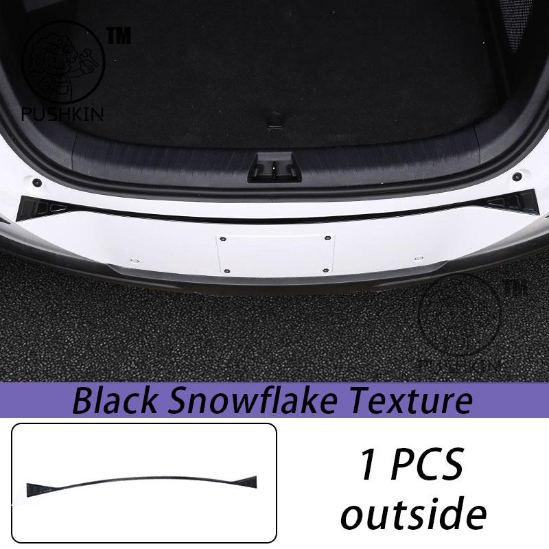 For BYD Sealion 06 EV/DMI 2025 2026 Car Rear Trunk Inner Bumper Plate Guard Stainless steel Anti-Scratch Protector Accessories