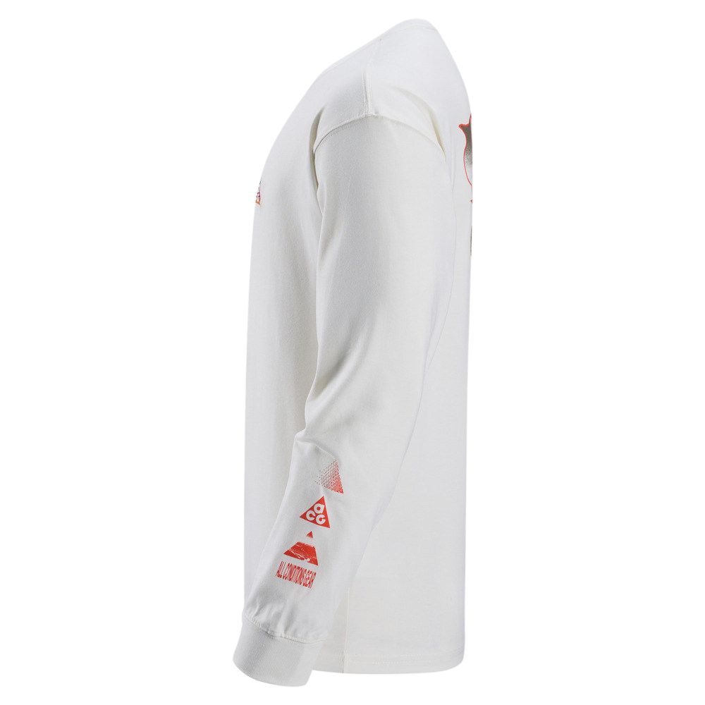 Nike ACG Год Лошади Лимитированная Серия CNY Новый Год Спортивный Повседневный Пуловер с Круглым Вырезом Футболка с Длинным Рукавом Мужские Топы IQ3713133