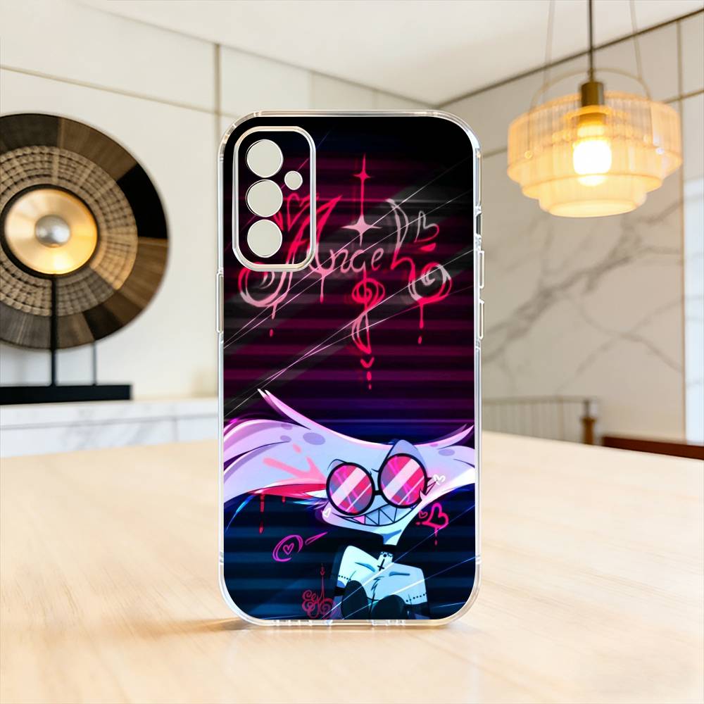 Чехол для телефона H-hazbin hotel angel dust для SamsungA10,12,20,21S,30,31,40,50,51,52,70,71 Прозрачный чехол