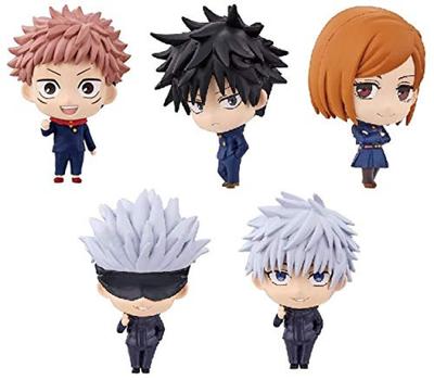 Jujutsu Kaisen Капсульная фигурка Полный набор из 5 фигурок Секретная от Bandai Collection (включая Рисунки)