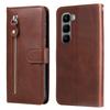 For Infinix Hot 60 Pro+ 4G PU Leather Cases with Zipper Pocket Wallet Phone Cover Stand