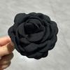 Винтажные тканевые цветочные крабовые заколки для волос на французском языке, заколки для волос в виде акулы, женские головные уборы, аксессуары для волос