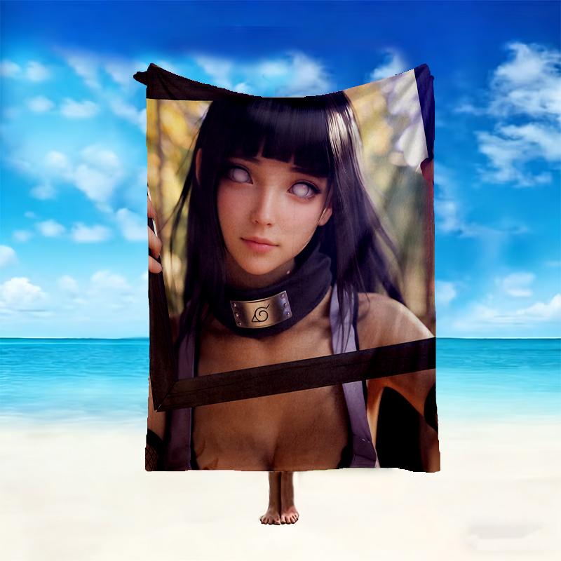 1pc Cozy Print Blanket, naruto Blanket Appropriate for Home Picnic and Travel Adventures
