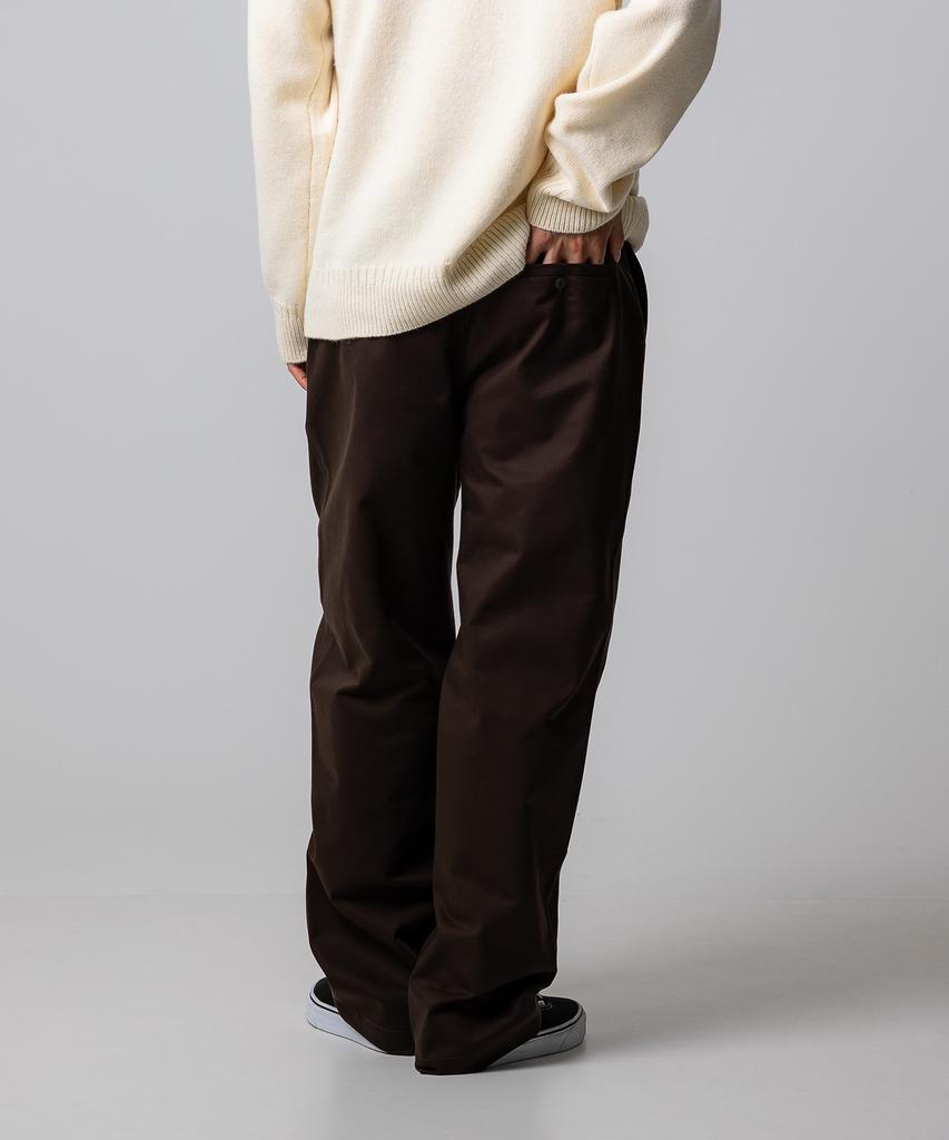 Dickies Свободные брюки чинос с одной складкой, коричневые