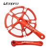 Litepro 53T Лепестковая звезда 56 58T 5-лучевой Алюминиевый сплав Шатунный set Складной велосипед 130BCD Звезда Цепная звезда