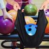 2 Pcs Bowling Seesaw Bag Washable Bowling Ball Polisher Bags Black Ball Cleaner Towel for Bowling Ball Cleaning And Storage