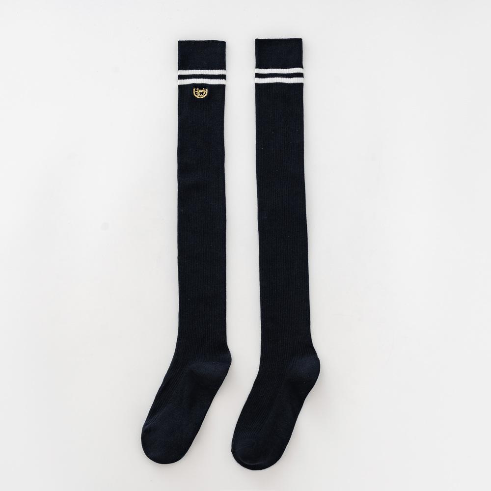 Чулки до бедра для весны и осени, Чулки выше колена, Длинные чулки выше колена для девочек, Школьный стиль