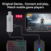 5 In 1 Mobile Game Converter Keyboard Mouse Gaming Set BT 5.3 for PUBG Mouse Keyboard Adapter Converter for Android iOS System
