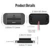 Панель с USB-розеткой 12 В, настенное крепление, 36 Вт, USB-C и два порта QC 3.0 18 Вт, автомобильное зарядное устройство, гнездо, аксессуары для автомобиля, автобуса, дома на колесах, грузовика