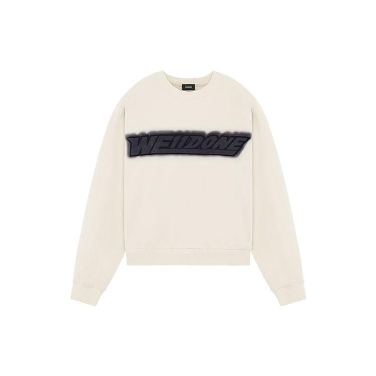 WE11DONE Sweatshirt Unisex White WD-TS1-22-548-U-IV