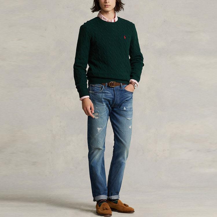 Polo Ralph Lauren FW22 Sweater Men's Green MNPOSWE16821256-300