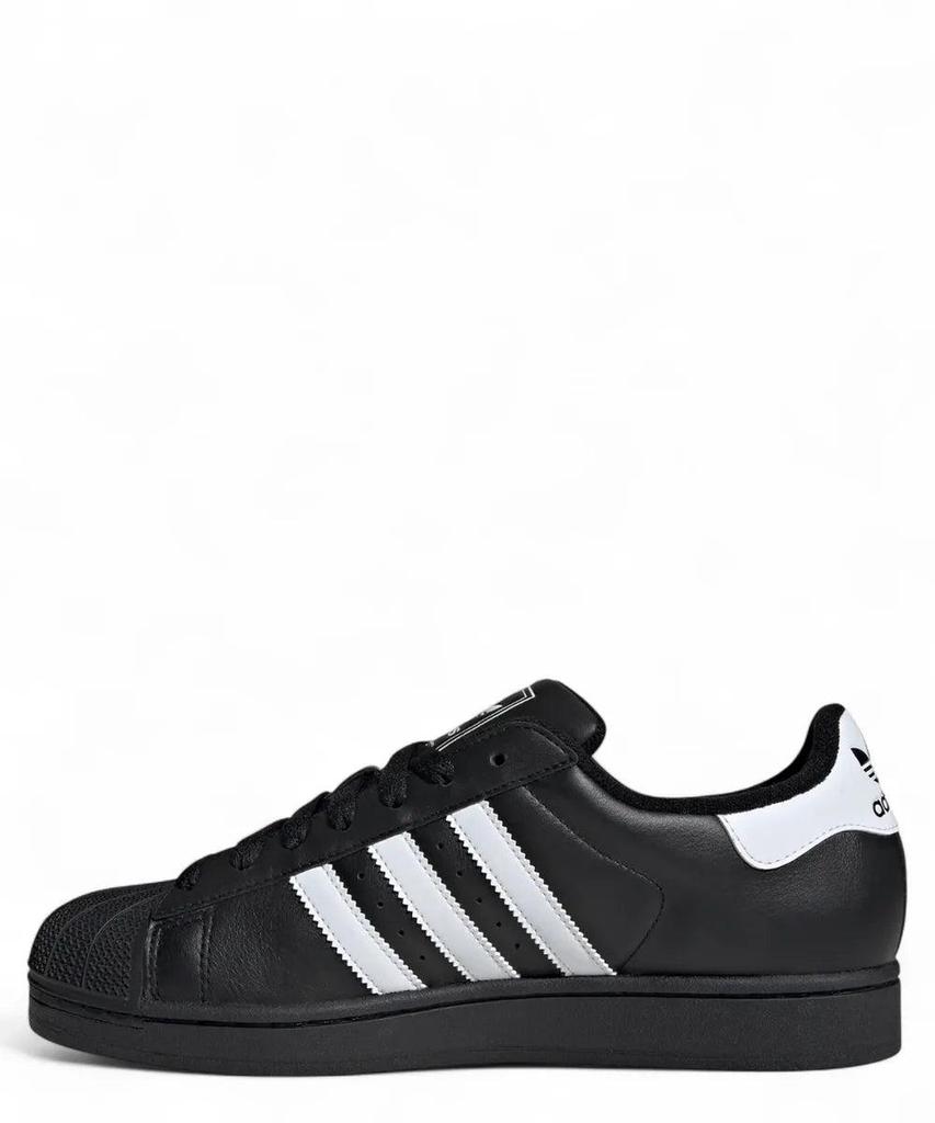 Adidas Superstar II sneakers leather upper Black/White