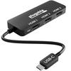 Адаптер Plugable USB-C к HDMI для нескольких мониторов, поддерживает тройные дисплеи 4K60, концентратор MST без драйверов (Совместимо с Windows/Chrome OS), USB-C, Thunderbo