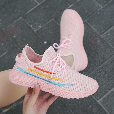 Новые кокосовые кроссовки Fly Woven Mesh Sneaker Женские модные дышащие кроссовки