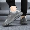 Новые мужские повседневные туфли летние дышащие сетчатые кроссовки для активного отдыха нескользящие износостойкие рабочие туфли Zapatillas De Deporte