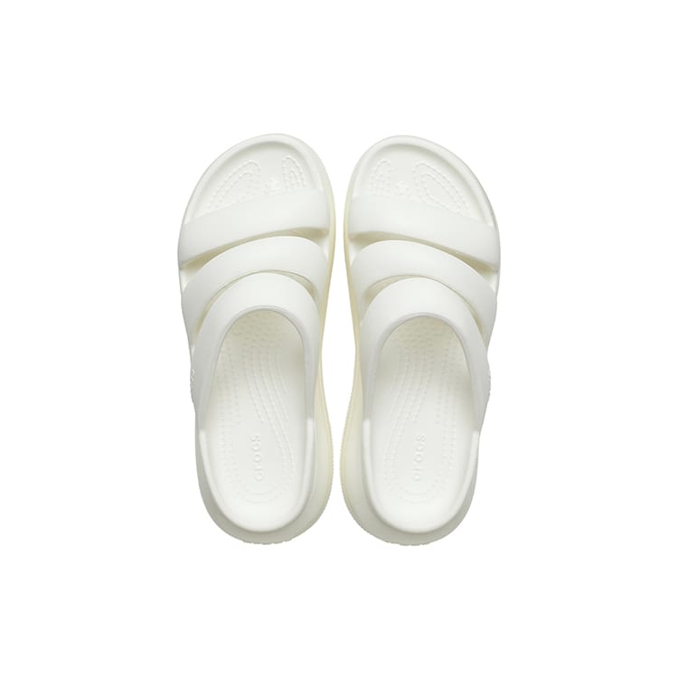 Crocs Шлепанцы-слайдеры унисекс Меловой 209842-0WV