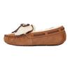 UGG Кроссовки-мокасины Dakota Double Bow женские кроссовки каштановые 1118913-CHE