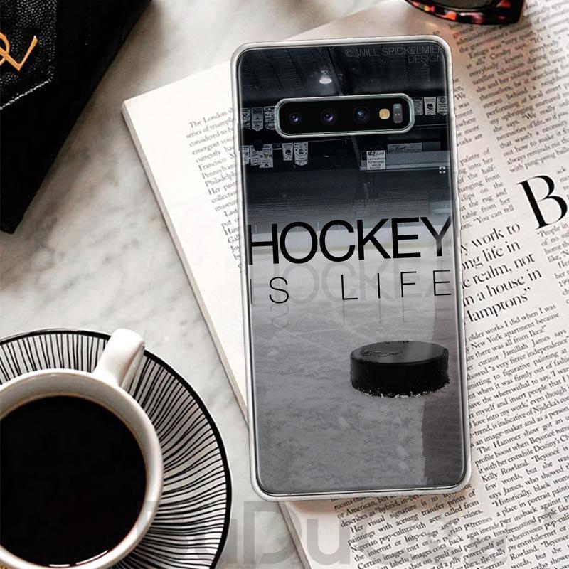 Ice Hockey Rink Sport Cover For Samsung Galaxy S23 S22 S24 S25 Ultra Phone Case S21 Plus S20 FE S10 + S25Ultra Print Fundas S23