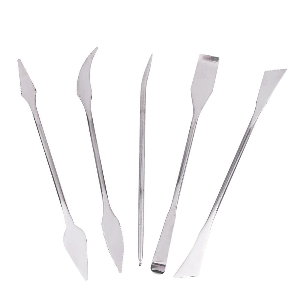 5pcs Double Ended Wax Carving Tools 5Pcs Set Clay Sculpting Tools Sculpture Tools Clay Sculpting