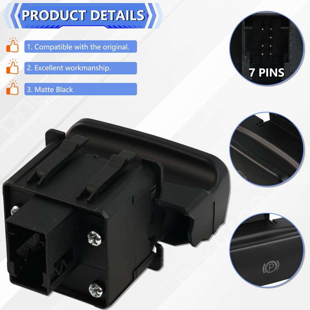 Для Peugeot 3008/5008 308 Citroen C4 Picasso Grand C4 II DS4 DS5 DS6 электронный стояночный тормоз, переключатель ручного тормоза, прямая замена