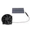 Solar Panel Power Fan Solar Panel Powered Fan Kit Portable Easy Installation Eco Friendly Efficient for Outdoor for Pet Houses