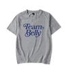 Футболка «Лето, я стала красивой», сезон 2023, футболка Team Belly, футболка с круглым вырезом и короткими рукавами, женская футболка унисекс, модная одежда унисекс