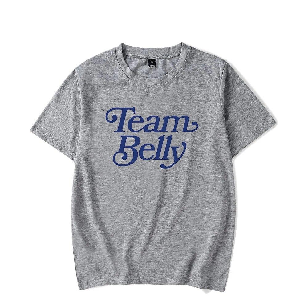 Футболка «Лето, я стала красивой», сезон 2023, футболка Team Belly, футболка с круглым вырезом и короткими рукавами, женская футболка унисекс, модная одежда унисекс
