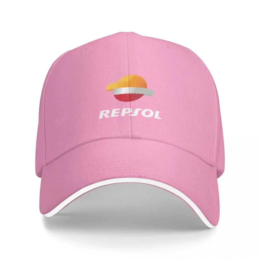 Repsol Baseball Cap Solid Cotton Adjustable Baseball Hat Casquette
