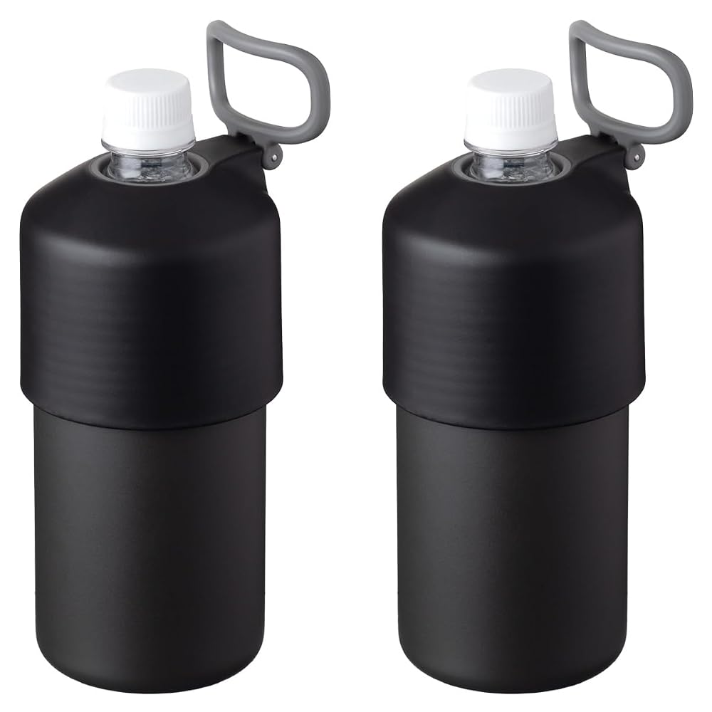 Atlas Pet Bottle Holder, Set of 2, for 500ml and 650ml Water Bottles, Vacuum Insulated, Foldable