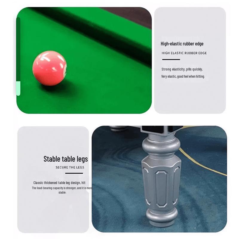 Beirong Standard Chinese 8-Ball Pool Table