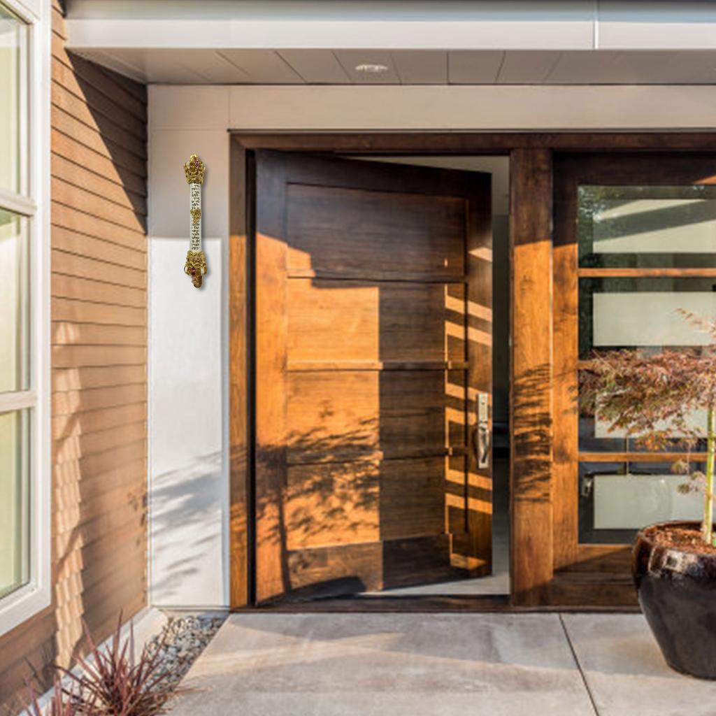 Mezuzah Door Jewish Metal Mezuza Gift Religious Scroll Home Mitzvah Judaica Israel Jerusalem Wedding Outdoor Case