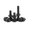Hexagon Head Bolts Screws Nuts with Washers Set 8.8 Grade Carbon Steel Hex Head Screws M4 M5 M6 M8 M10 M12 Hex Bolt Kits