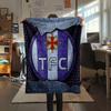Toulouse Football Club  Print Flannel Blanket, High quality Comfortable for All Seasons, Home Decor, Warmth and Comfort