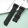 Ремешок для Casio G-Shock GA-100/110/120/140/200/400/700 800 GD-100/110/120 G-8900 GLS-100 Замена Силиконовый Полимерный Ремешок для Часов 16 мм