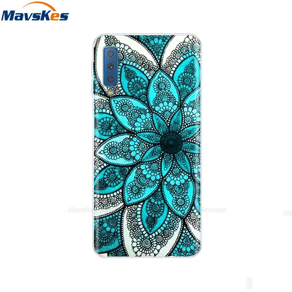 Силиконовый Чехол Для Samsung Galaxy A7 2018 Чехол A750 A750F Чехол 6.0' ТПУ Чехол для Телефона Для Samsung A 7 2018 750 750F Fundas Coque
