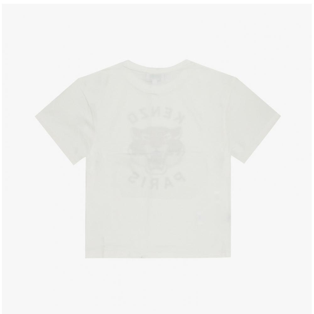 Kenzo Kids Футболка с коротким рукавом Тигр K61505 117
