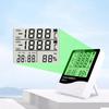 ЖК-измеритель влажности, термометр, гигрометр с температурой в помещении и на открытом воздухе