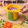 Овощерезка Quick Chop - простая функция нажатия - многофункциональный резак для ежедневной домашней готовки