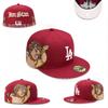 Unisex Cotton Baseball Cap With 3D Embroidery Leopard Print Adjustable Fit Winter Hat