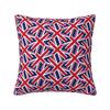Custom Heart Of British Flag Cushion Covers United Kingdom UK Proud Soft Nordic Pillows Home Decoration