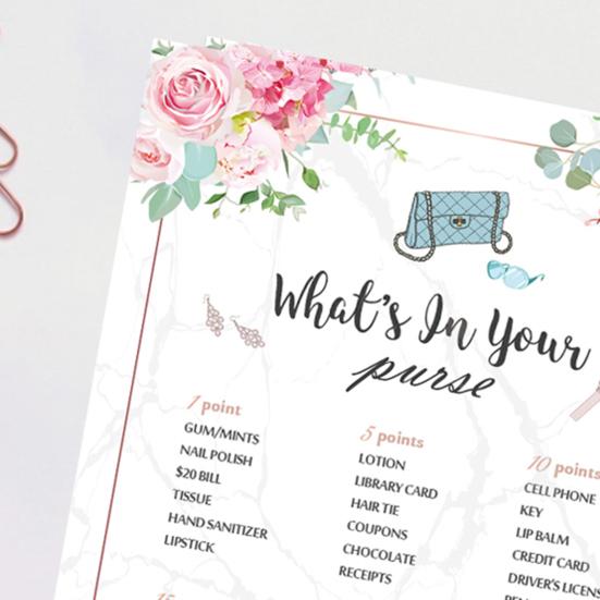 10 шт. свадебных игровых карт, напечатанных изысканным мастерством, цветочный дизайн, не выцветающий, надежный свадебный