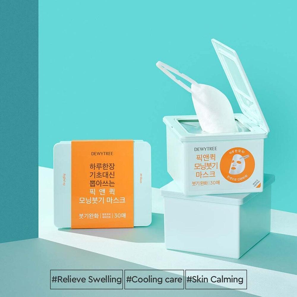 DEWYTREE Pick and Quick De-Puff Mask Sheet 380g 30EA
