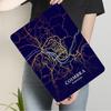 Coimbra Portugal City Map Metal Wall Art Decorative Iron Painting for Home Office Living Room Decoration