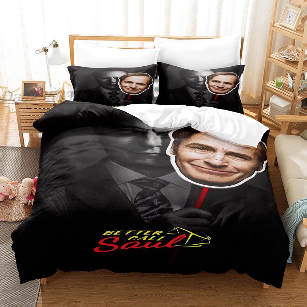 Comforter Butter Call Saul Bedding Set Single Twin Full Queen King Size Bed Set Aldult Kid Bedroom Duvet Sets 3D Bed