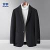 ROMON Мужское полупальто в стиле business casual из смесовой шерсти