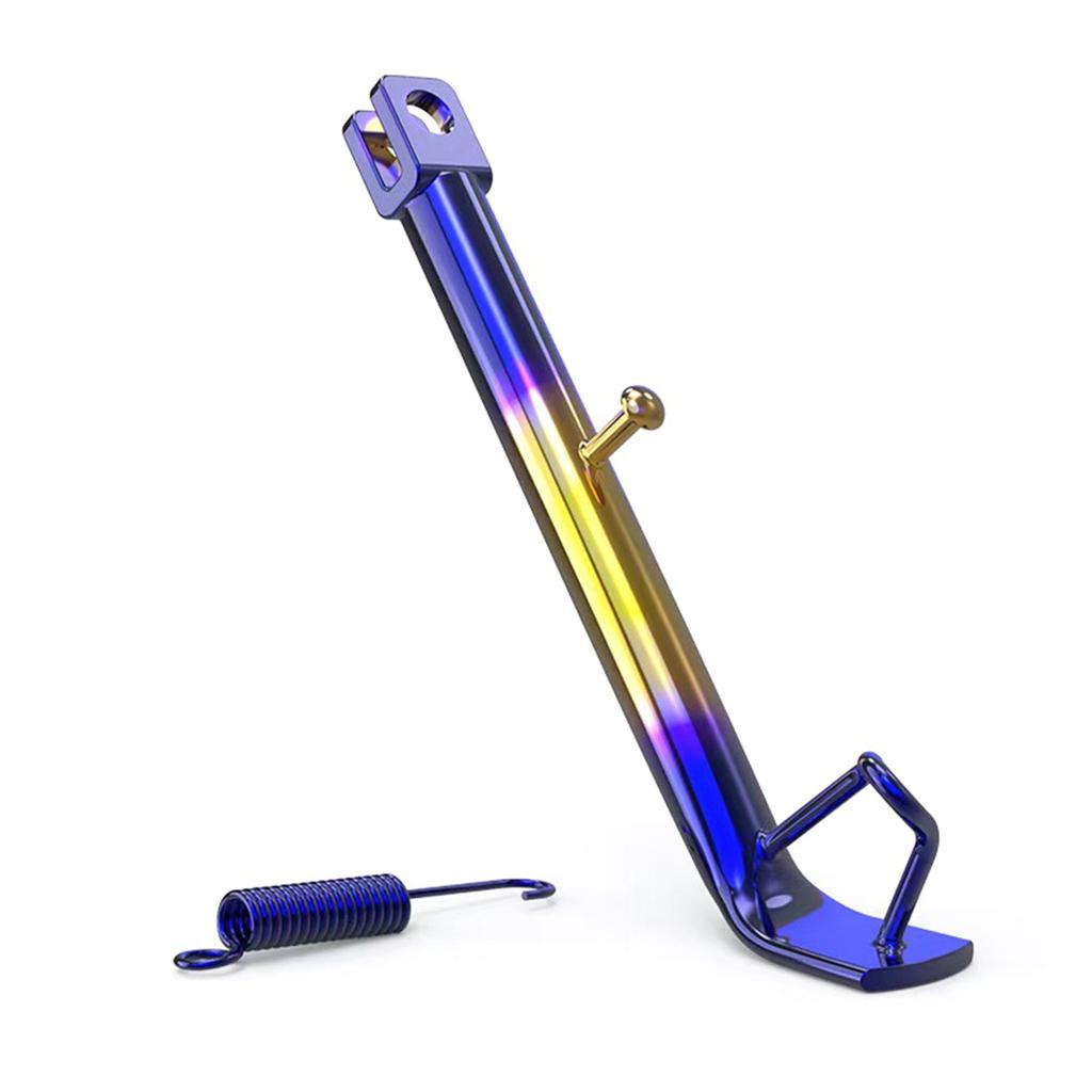 ATV Motorbike Universal Adjustable Kickstand Side Stand Holder Parking Rack Support Foot Scooter E-Bike Sidestand Holder