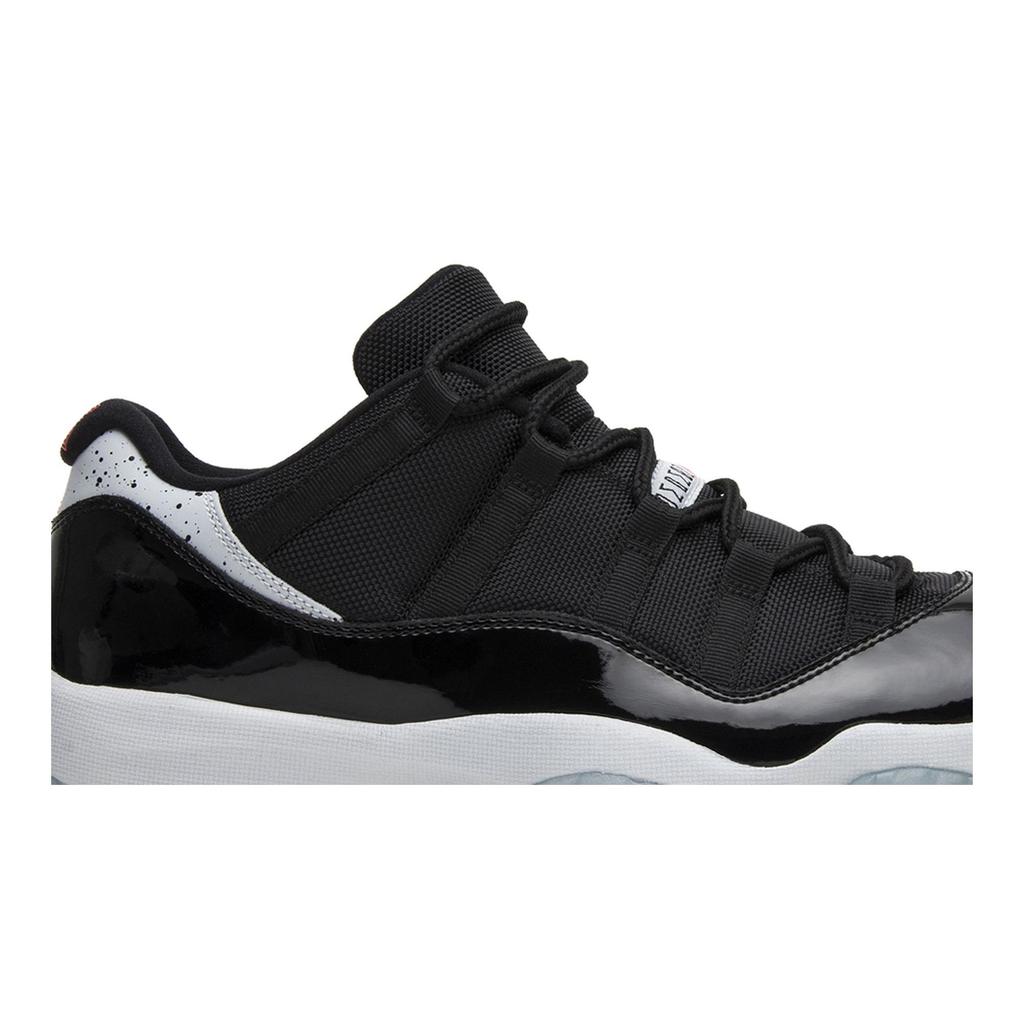 Air Jordan 11 Retro Low 'Infrared 23' (Unisex) Black / Infrared 23-Pr Platinum Vintage Basketball Shoes 528895 023