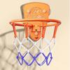No-Drill Installation Toddler Basketball Hoop Foldable Kids Basketball Set  Indoor Play