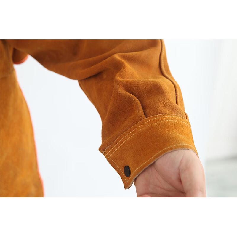 Manluo Leather Flame Retardant Welding Apron