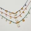 Multilayer Coastal Themed Jewelry Adjustable Length Necklace Ideal For Swimwear And Summer Dresses